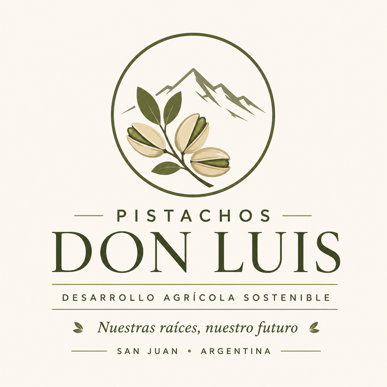 Logo de Pistachos Don Luis — Desarrollo agrícola sostenible, San Juan, Argentina